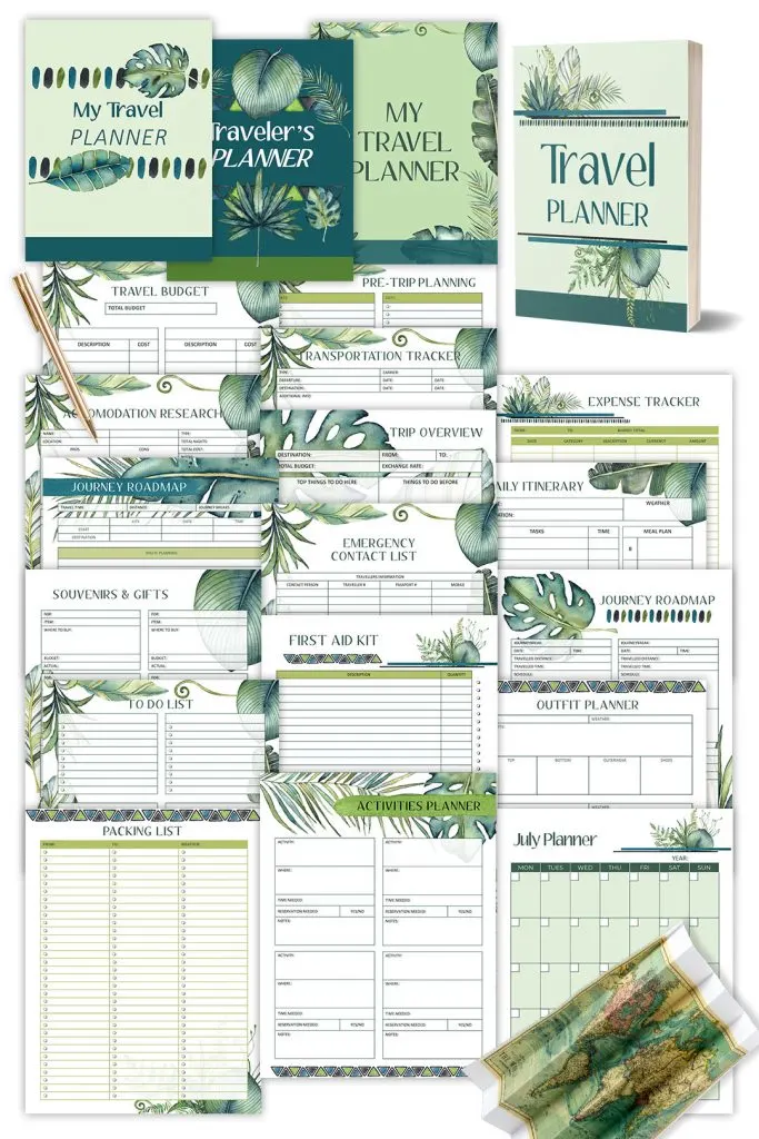 jungle fun travel planner