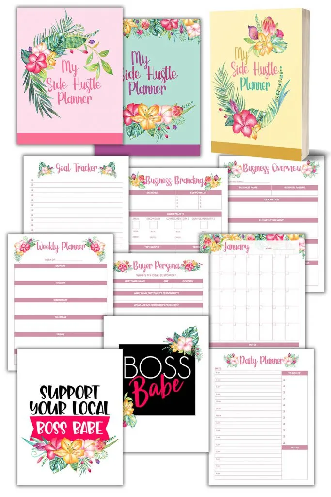 my side hustle planner