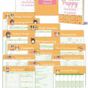 precious puppy training planner