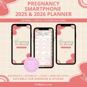 pregnancy smartphone 2025 & 2026 planner