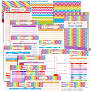 rainbow dreams budget planner